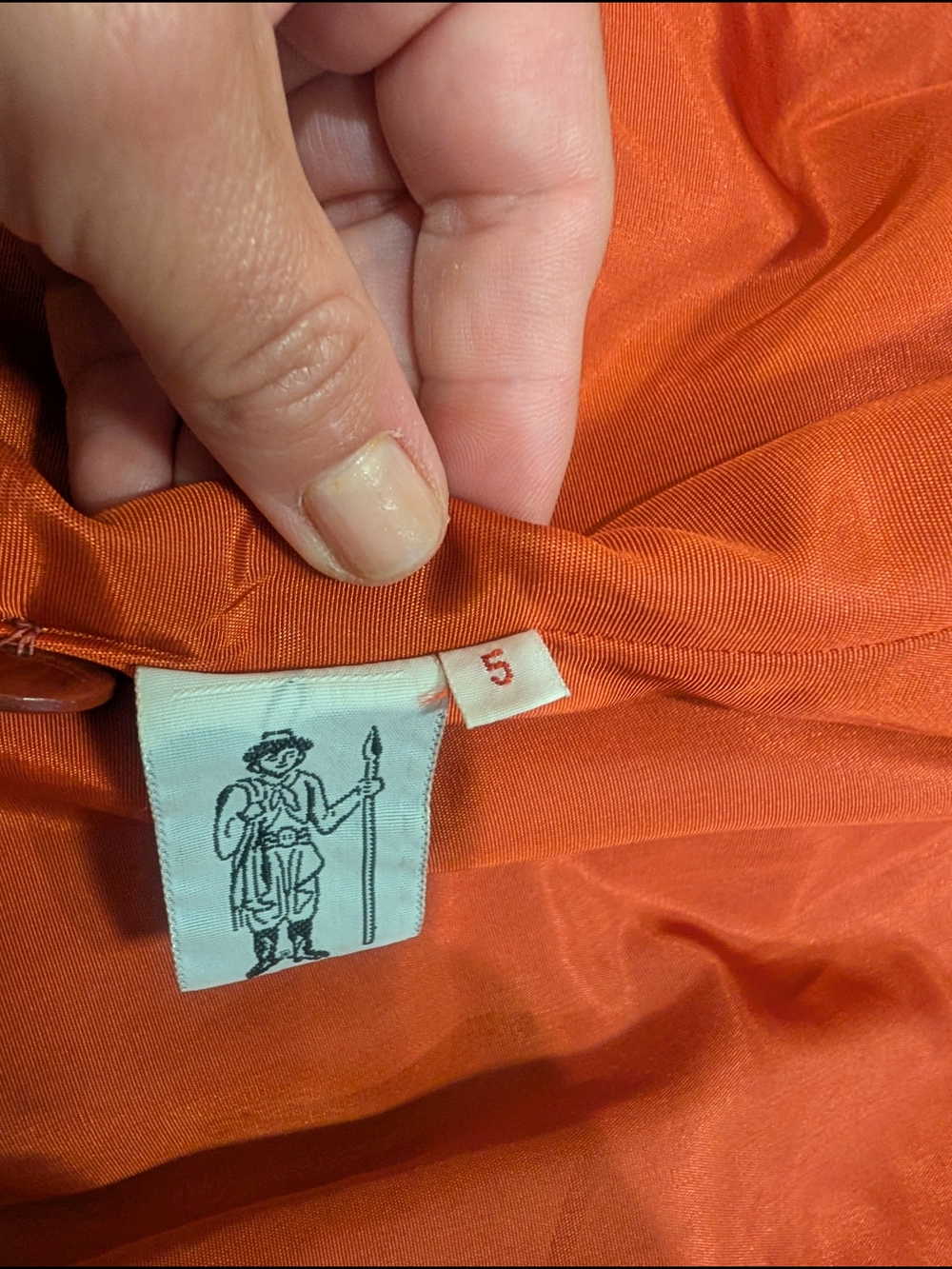 🧥 Vintage Casual Corner rust suede safari jacket made in Uruguay - Picture 10 of 15